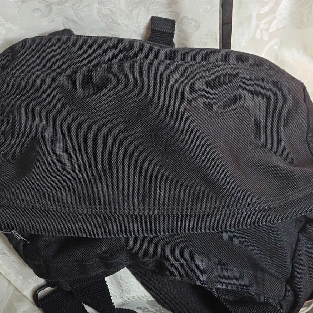 L.L. Bean Black Fabric Small Duffle Bag